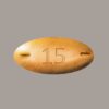 "Bottles of Adderall 15mg prescription tablets on a clean, professional pharmacy background"