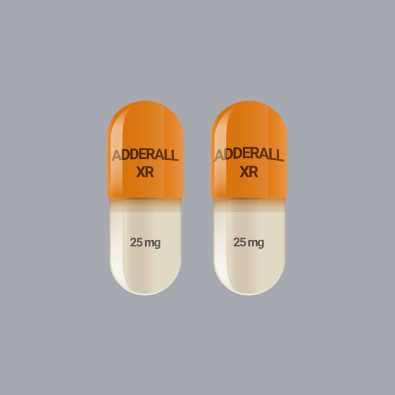 Adderall-XR-25-mg Adderall XR 25 mg capsule extended-release bottle