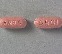Blister pack of Ambien 5mg Zolpidem tablets for sleep onset insomnia