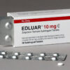 Edluar 10mg Sublingual Tablets Edluar 10mg sublingual tablets in blister packaging