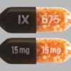 "Dexedrine Spansules 15mg extended-release capsules on a clean pharmacy background"