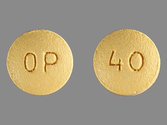 OxyContin-40mg-Tablets OxyContin 40 mg extended-release tablet for pain management.