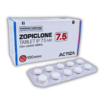IMOVANE 7.5 mg (Zopiclone) IMOVANE 7.5 mg zopiclone prescription tablets for short-term treatment of insomnia.